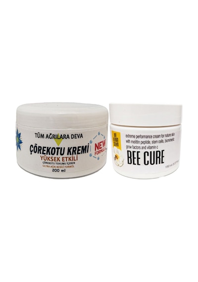 Çörek Otu Kremi White Box 200 Ml + Beecure Krem 150 Ml / Teskin Krem Seti