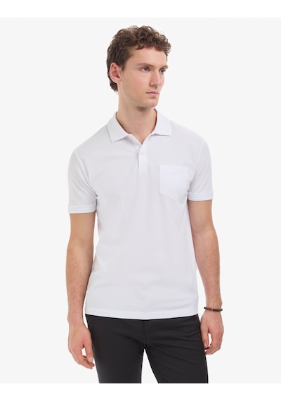 Pierre Cardin Erkek Beyaz Tişört Basic 50325290-vr013