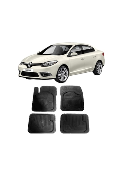 Tr Renault Fluence 3d Havuzlu Oto Paspas Seti - Eco Genel