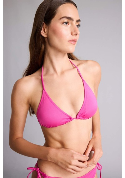 Defacto Üçgen Bikini Üstü T3666az26smpn48 Pembe-pn48