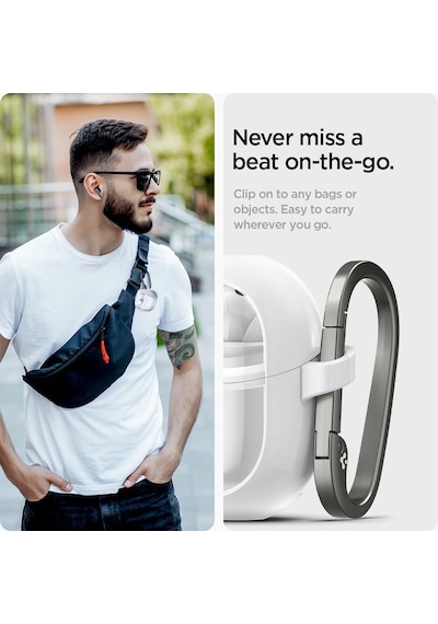 Galaxy Buds 3 Pro/buds 3 İle Uyumlu Kılıf Ultra Hybrid Jet White - Acs08431