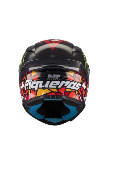 Kask Mt Ff106b Targo S Pıqueras B5 Parlak Full Face Kapalı Kask Diğer