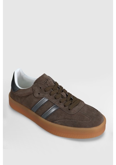 Lufian Davıd Erkek Deri Sneaker Ayakkabı Kum Kum 112230253100580 Kum