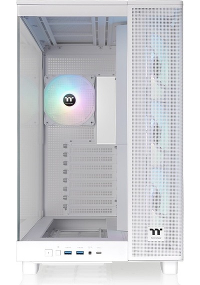 Thermaltake View 380xl Temperli Cam 4x120mm Usb 3.0 Beyaz Argb Akak0thr0004