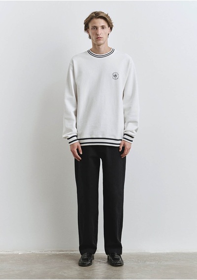 Mavi Kırık Beyaz Erkek Sweatshirt M0s10378-70057 Kırık Beyaz