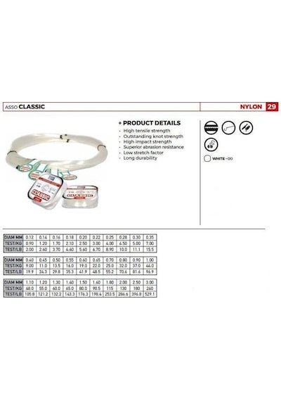Asso Classıc Bobin 1000 Mt (295440797)