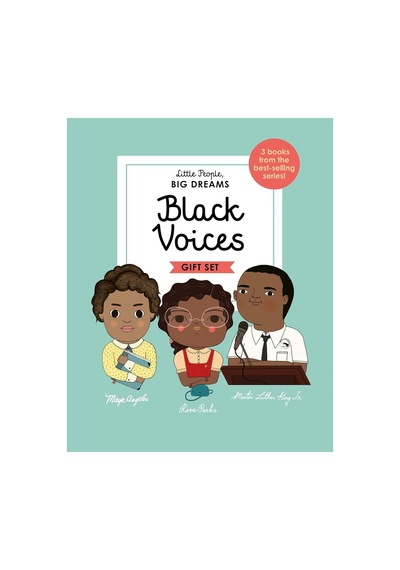 Little People, Bıg Dreams: Black Voices: 3 Books From The Best-selling Series Maya Angelou - Rosa Parks - Martin Luther King Jr.