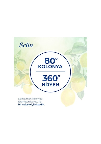 Selin Limon Kolonyası 1 Lt Sprey