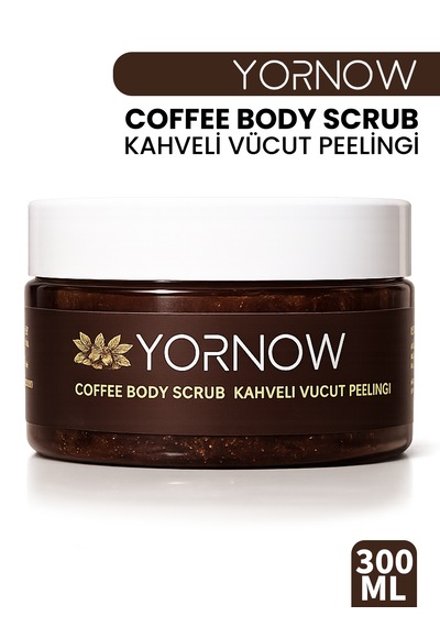 Yornow Kahveli Vücut Peelingi 300 Ml Arındırıcı, Pürüzsüzleştirici Ve Canlandırıcı Bakım