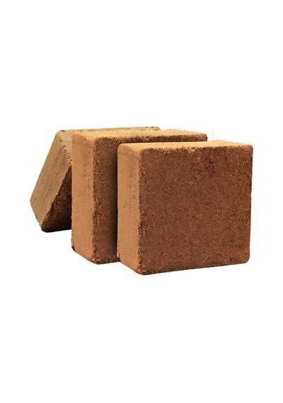 Aymen Çiçekçilik 60-65 Lt Sıkıştırılmış Hindistan Cevizi Torfu - 4-5 Kg Blok Ithal Organik Cocopeat Kokopit 0,250
