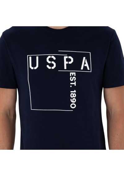 U.S. Polo Assn. Erkek Regular Fit Bisiklet Yaka Tişört Lacivert