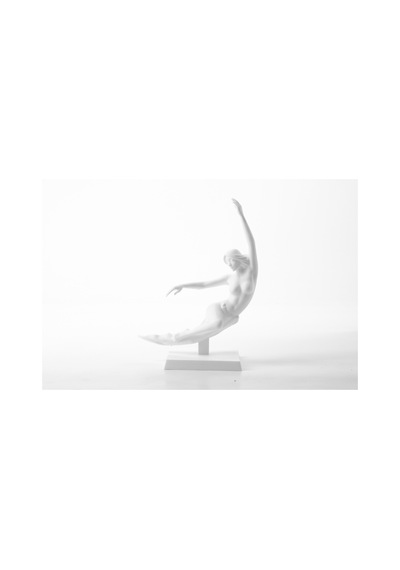 Ay Kızı Figürü- Soyut Modern Kadın Sanatı 15cm