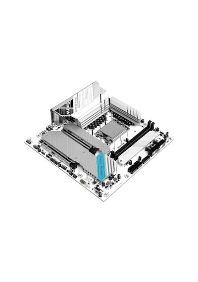 Jgınyue Z790m Snow Dream D5 Intel Z790 Chıpset Ddr5 8000 Mhz Oc 1700 Soket Matx Gamıng Anakart