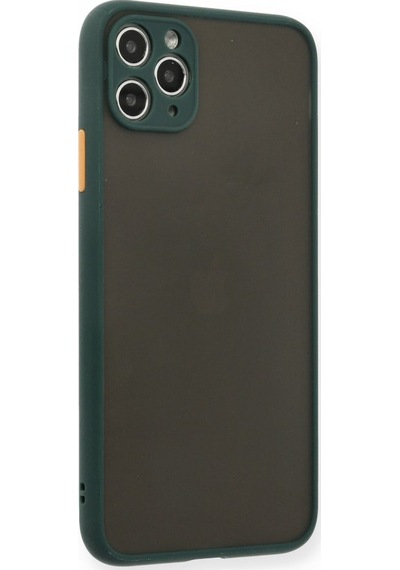 FitCase Apple Uyumlu iPhone 11 Pro Max Kılıf Montrea Silikon Arka Kapak