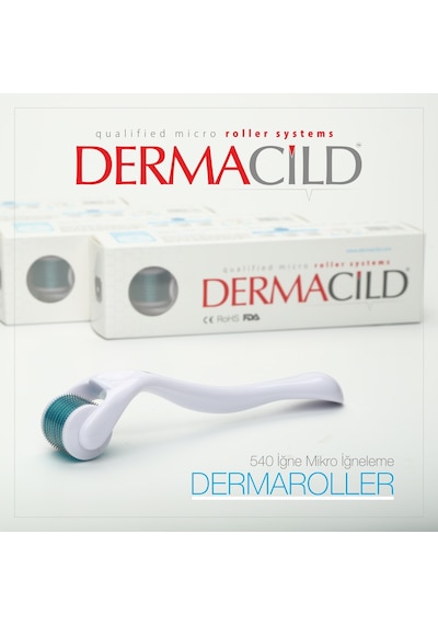 Dermacild Dermaroller 0,25MM Titanyum İğne Derma Roller