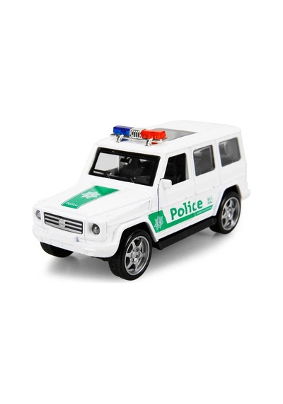 Işıklı Polis Jeep Model Arabalar 12 Cm