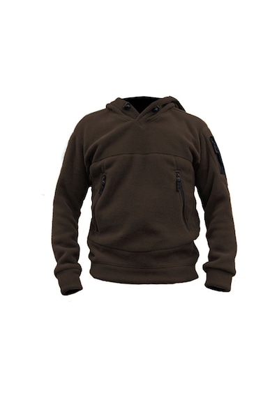 Genius Store Genıus Store Erkek Polar Kapşonlu Kombat Tactical 3 Cep 507540581