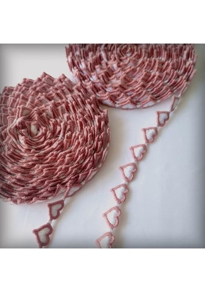 Motifli Şerit Nakış Modeli Nakış Aksesuar Pembe Diğer