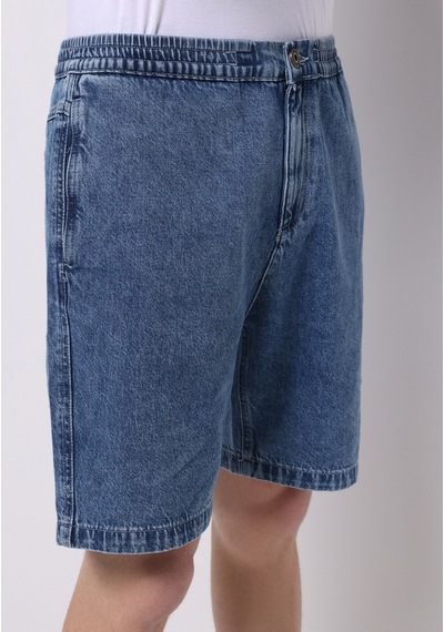 Colin's Colins Regular Fit Orta Bel Düz Erkek İndigo Jean Şort Cl1074451 Q1.v1 Dn44135 Denim