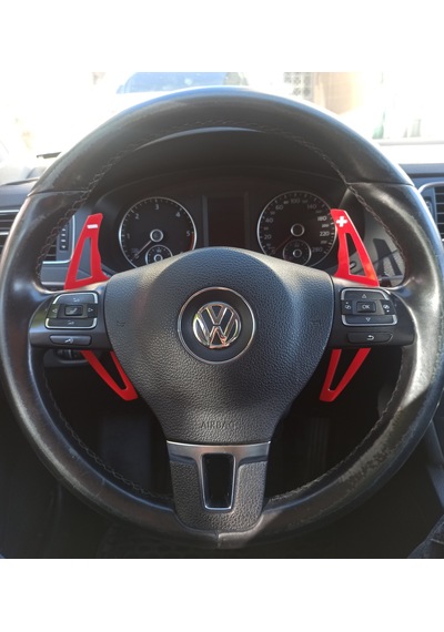 Universal F1 Kulakçık Pedal Shift Paddle Shift Kırmızı