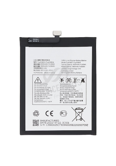 Tcl Se/10l/20y T770h T770b Tcl 10 Lite Tlp038d1 Tlp038d7 Batarya