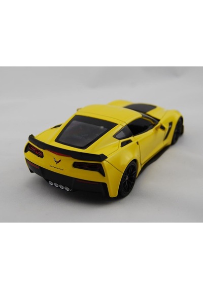 Welly 2017 Chevrolet Corvette Z06 1 24 Sarı Model Araba