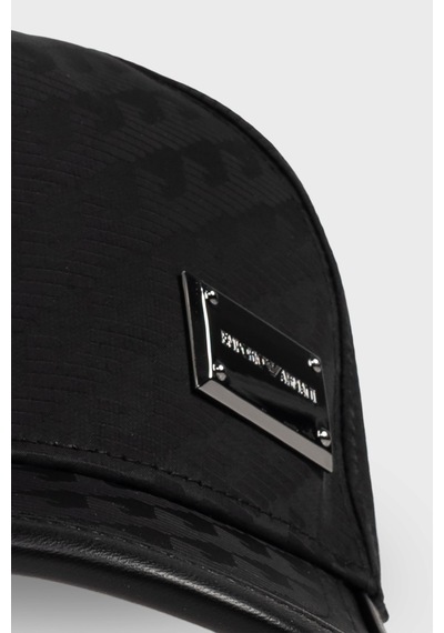 Emporio Armani Logolu Şapka Erkek Şapka Em007267 Af28007 Uc001 Siyah
