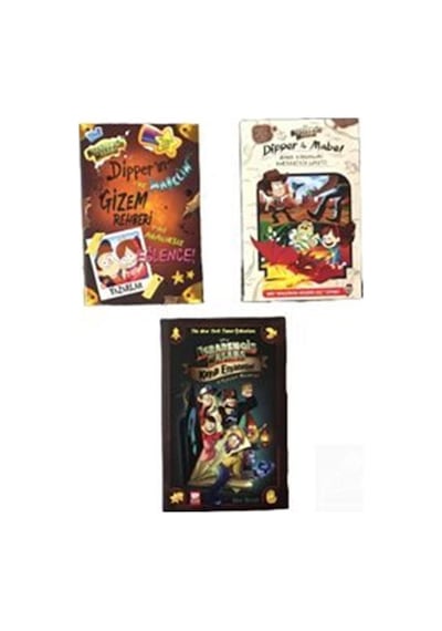 Mercankitap Disney - Esrarengiz Kasaba Macera Serisi 3 Kitap / Jeffrey Rowe