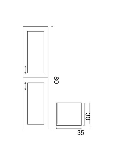Denko Beyoğlu 35 Cm Mdf Mat Yeşil Banyo Boy Dolabı Yeşil Denko Beyoğlu 35 Cm Mdf Mat Yeşil Banyo Boy Dolabı Yeşil