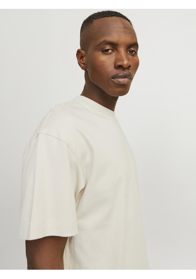 Jack & Jones Erkek Loose Fit Kısa Kollu Tişört - Urban Moonbeam Çok Renkli Jack & Jones Erkek Loose Fit Kısa Kollu Tişört - Urban Moonbeam Çok Renkli