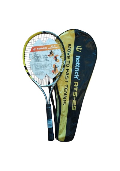 HATTRICK ATS25 JUNIOR TENİS RAKETİ 25 INCH 230GR SARI SİYAH