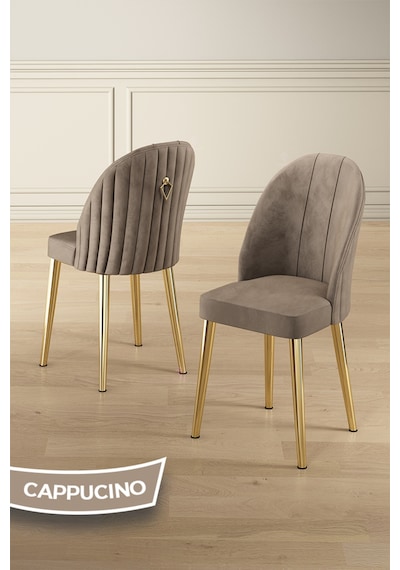 Canisa Rada Serisi 80x132 Açılabilir Lak Panel Siyah Mermer Desen Masa 4 Cappucino Sandalye Gold Detay Masa Siyah Mermer Desen Sandalyeler Cappucino Canisa Rada Serisi 80x132 Açılabilir Lak Panel Siyah Mermer Desen Masa 4 Cappucino Sandalye Gold Detay Masa Siyah Mermer Desen Sandalyeler Cappucino