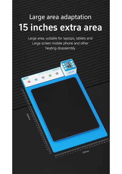 Maant Phd 15 İnç 320w Lcd Ekran Isıtıcı Ve Ayırıcı Mat
