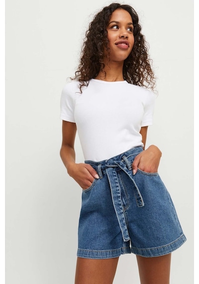Jack & Jones Jjxx Jxcelen Hw Paperbag Denım Mavi Kadın Şort 000000000101993472 Mavi