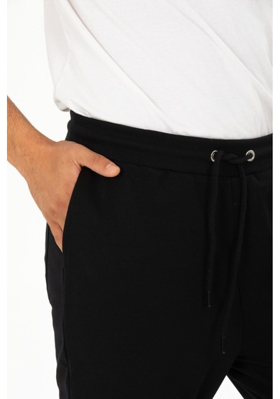 Twenty3 Erkek Basic Regular Fit Paçası Ribanalı Jogger Eşofman A 001