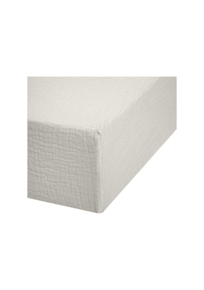 % 100 Pamuk Lastikli Müslin Bebek Çarşaf - Cotton Grey Lascar-cog-000std