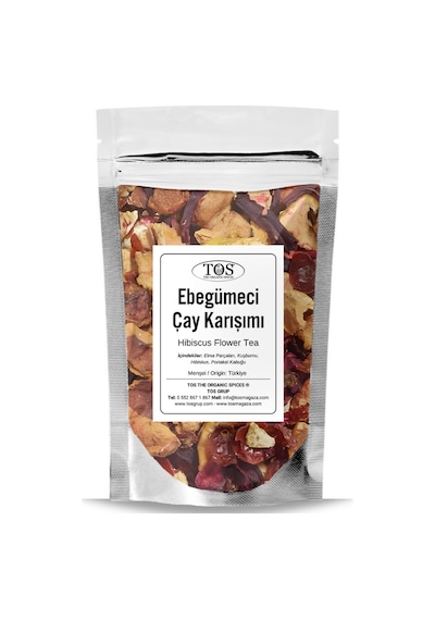 Tos The Organic Spices Ebegümeci Çiçeği Çayı 40 G