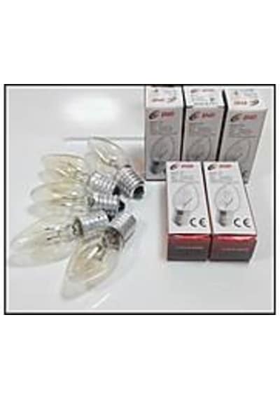 Tuz Lambası Ampulü 10 Watt E14 Duy Gece Lambası Ampulü 10 Adet