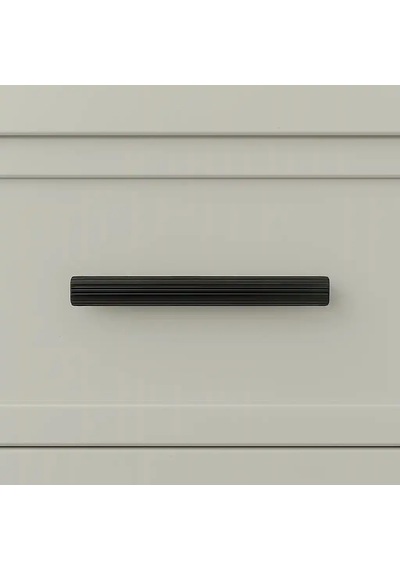 System Mobilya Kulbu Siyah Renk 160mm Kulp Sy8801 0160 Al6-al6 Çok Renkli