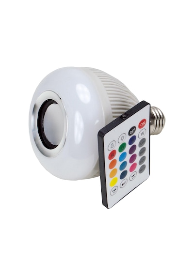 Kingboss 12 Renkli Kumandalı Bluetooth Hoparlör Akıllı Led Ampul