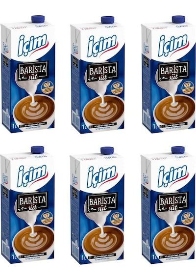 İçim Barista Süt 1 Lt X 6 Adet