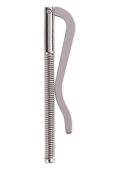 Spelt Metal Kağıt Para Tokası Kart Tutucu Klips Yaylı Cüzdan Ataş Gümüş Rengi Siyah