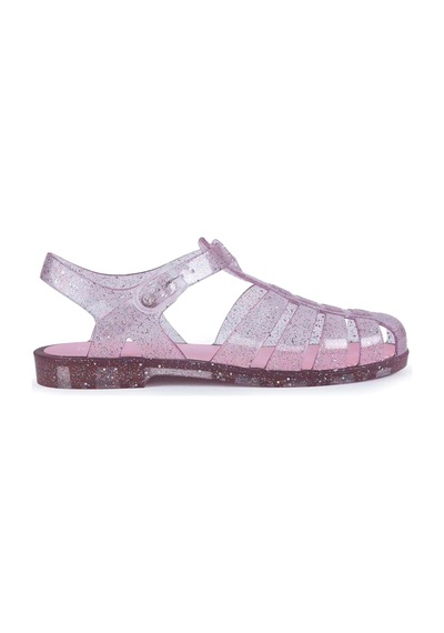 İgor Kadın Biarritz Glitter Simli Sandalet Pudra S10262 Bb334