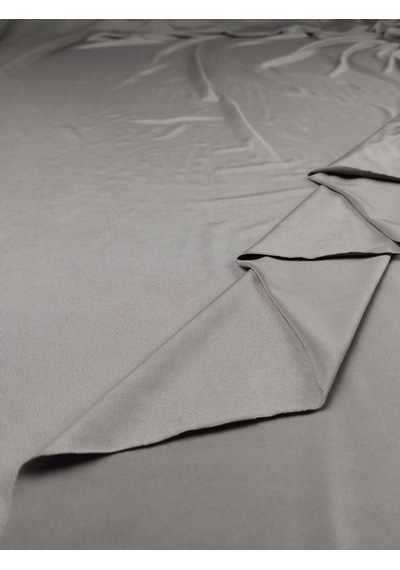 Gri Yeşil Renkte Jarse Kumaş 140x310cm-10667 Gri