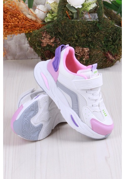 Fort Cool Toti Rahat Hafif Sneaker Kız Çocuk Ayakkabı Pudra