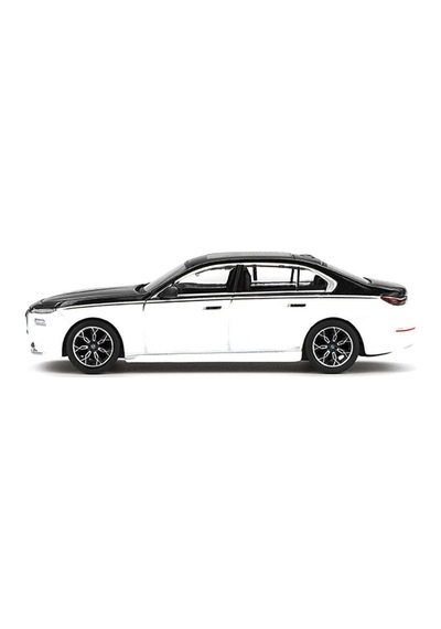 959 1/64 Bmw İ7 Xdrive60 Alpine White / Black Sapphire - Blister Paket Mgt00959-bl Çok Renkli