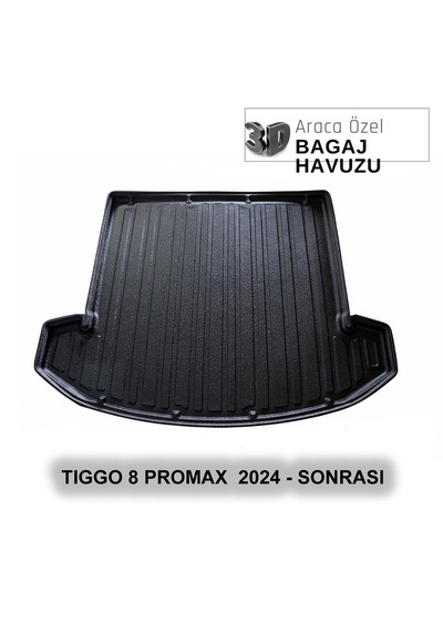 Chery Tıggo 8 Pro Max 2024+ Araca Özel 3d Bagaj Havuzu
