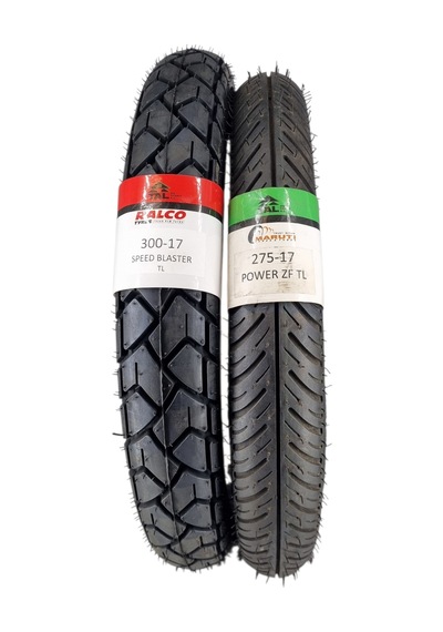 300-17 Ve 275-17 Tubeless - Dubleks Speedblaster/power Lastik Takımı