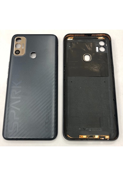 Tecno Spark 7t Kf6p Kasa Arka Kapak Pil Kapağı - Turuncu