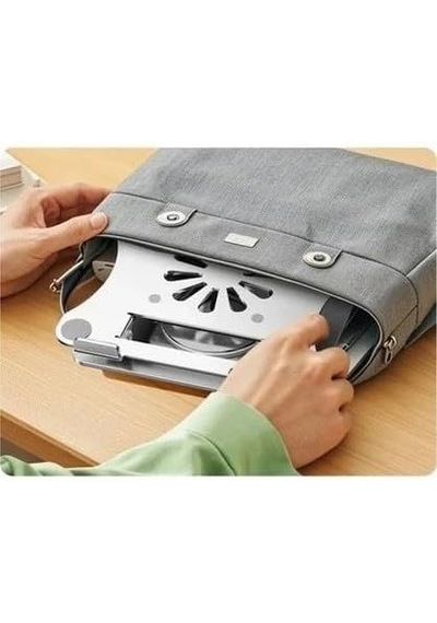 J41 Metal Laptop Ve Tablet Fanı 360 Dönebilen J41 Metal Laptop Standı